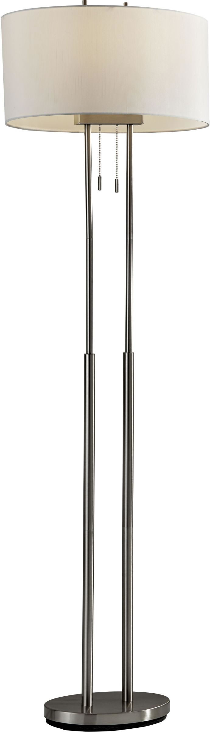 adesso duet floor lamp