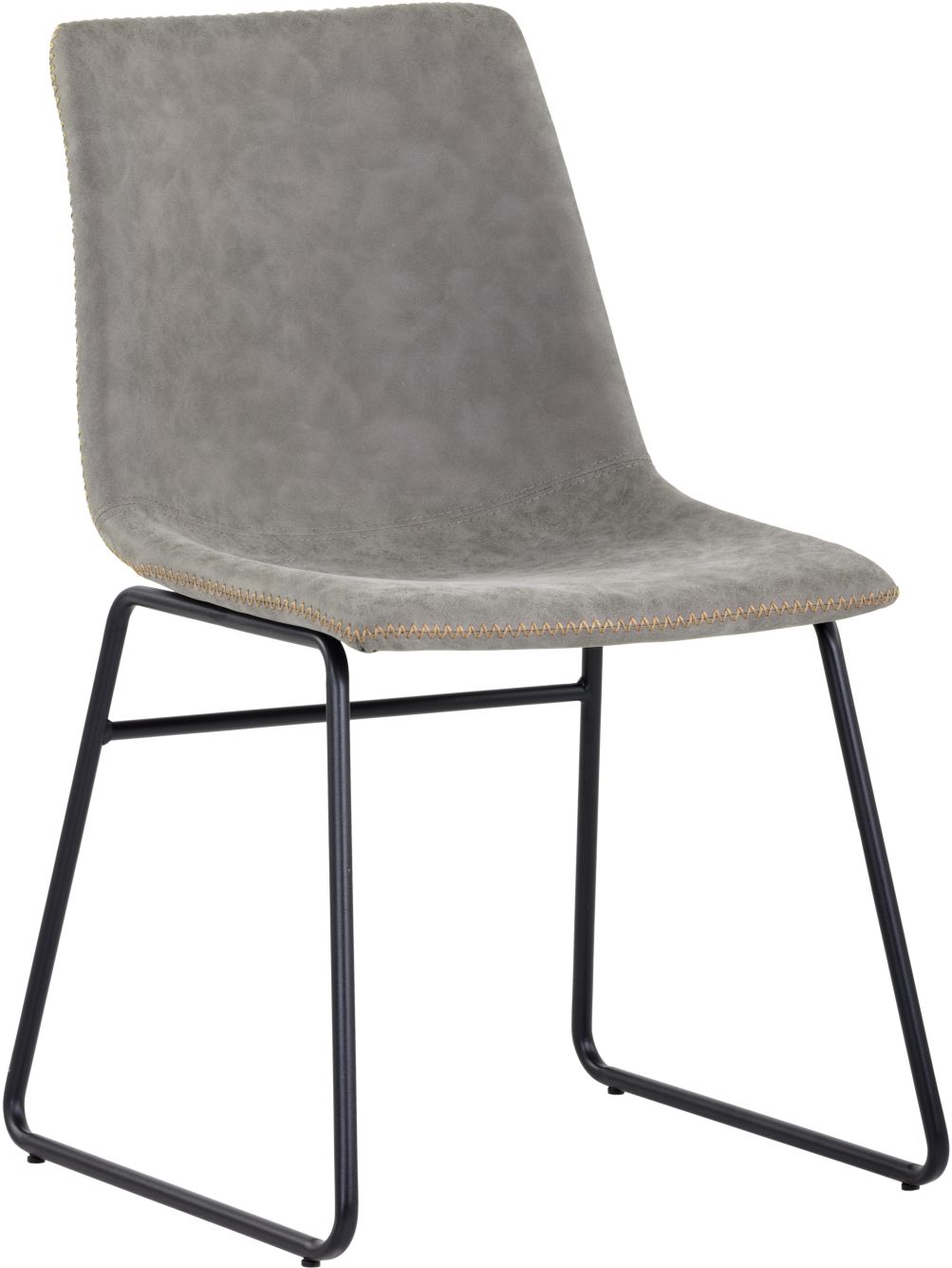 Sunpan Cal Dining Chair Set Of 2 Antique Grey 104211 Modern 
