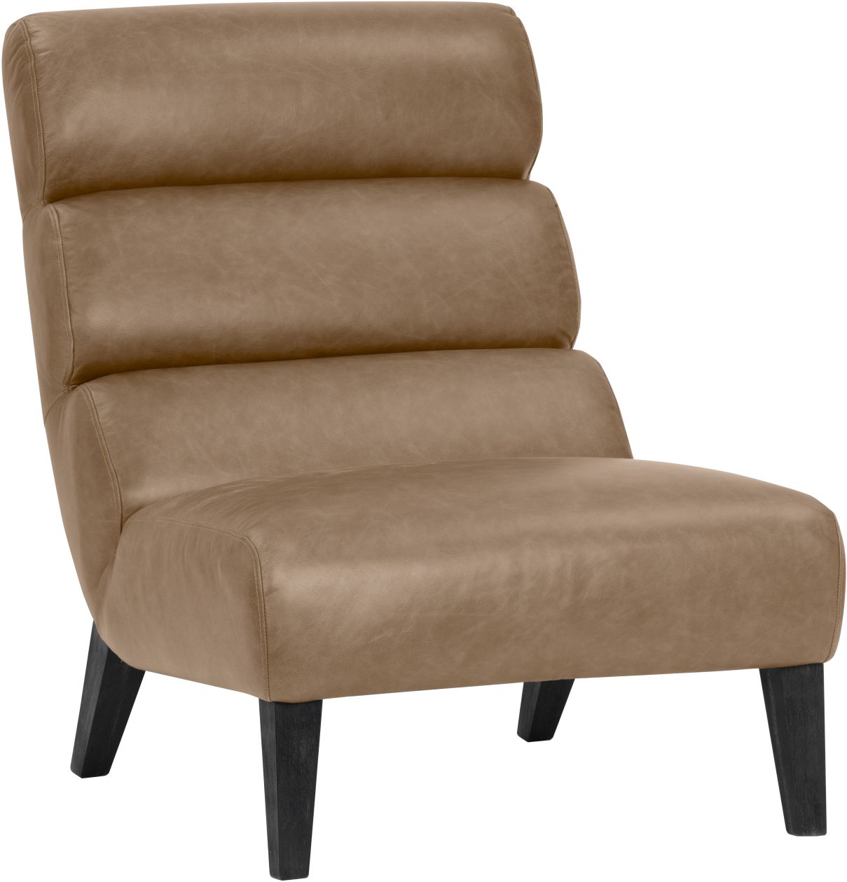 Sunpan Ellison Lounge Chair (Marseille Camel Leather) DISCSP106587